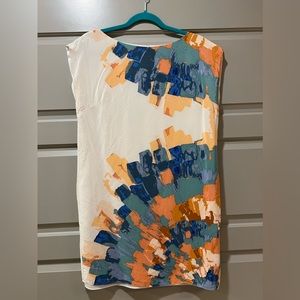 Tibi Cap Sleeve Work Dress